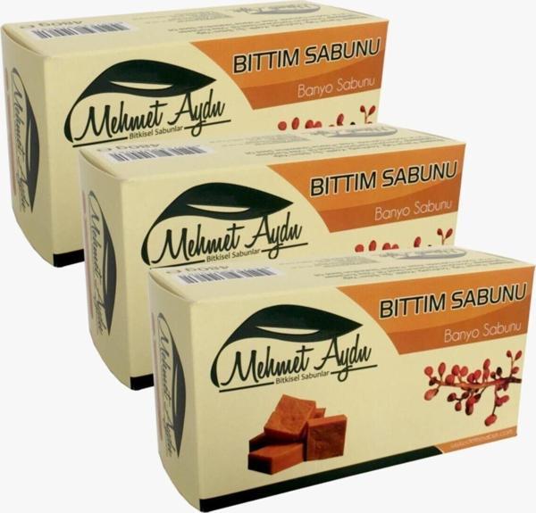 Renax 3 Adet Mehmet Aydın Bitkisel Bıttım Sabunu 480 gr - Image 1