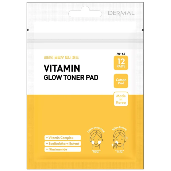Dermal Vitamin Canlandırıcı ve Aydınlatıcı Işıltı Tonic Pedi 12 adet  - Image 1