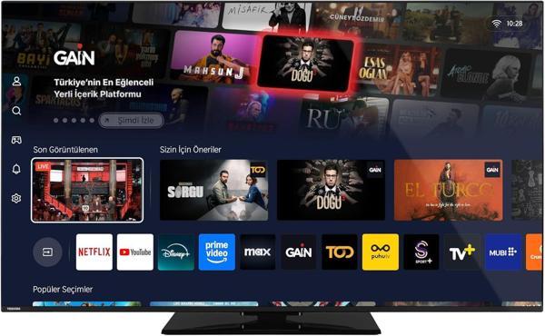 Toshiba 65UV3463DT 4K Ultra HD 65'' 165 Ekran Uydu Alıcılı  Vidaa Smart LED TV - Image 1