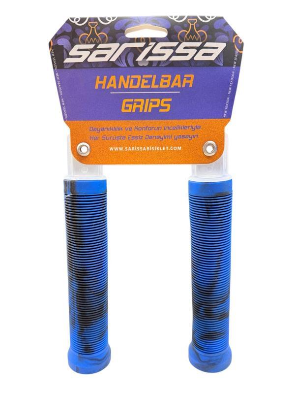 Mtb Bmx Dirt jump Freeride Elcik Silikon Bisiklet Elcik Kaymaz Yapı 160 mm Bisiklet Elciği Mavi - Image 1