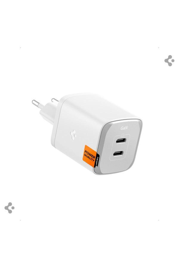Spigen ArcStation Pro 65W Hızlı Şarj Adaptörü Beyaz PE2204EU - ACH05164 - Image 1