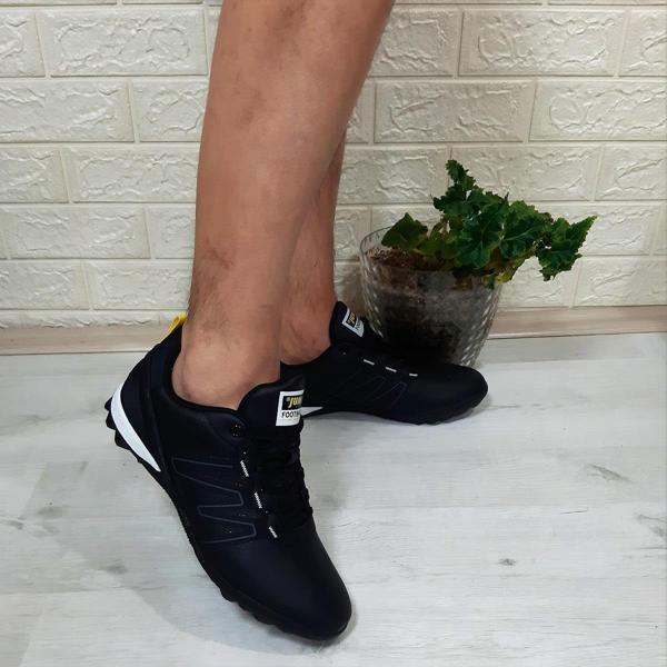 Jump 29112 Büyük Numara Siyah-Sarı Halısaha Futbol Ayakkabı - Image 1