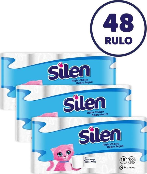 Silen Tuvalet Kağıdı 48'li (16x3) - Image 1