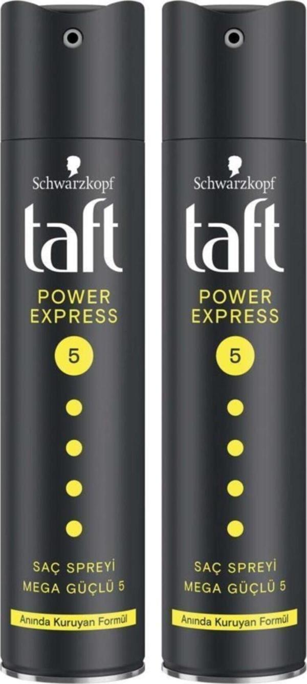 Taft Power Express Sprey 250 Ml X 2 Adet - Image 1