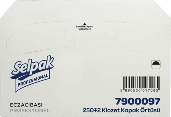 Selpak Klozet Kapak Örtüsü 250'li - Image 1