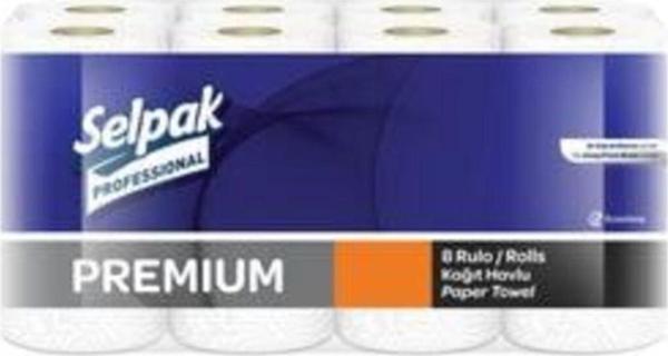 Selpak Professional Premium Kağıt Havlu 8li *3 =24 Rulo Paket - Image 1