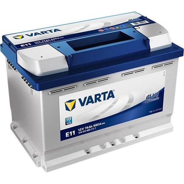 Varta E11 12V 74 Ah 680A Blue Dynamic Akü (Üretim Yılı: 2025) - Image 1