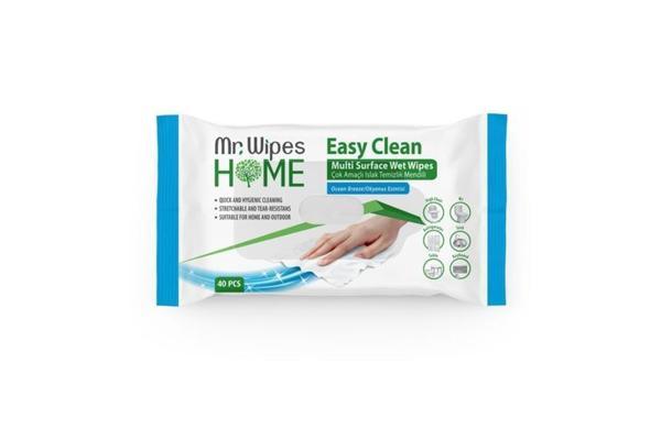 Farmasi Mr.Wıpes Easy Clean Temizleme Mendili Okyanus Esintisi 40'lı - Image 1