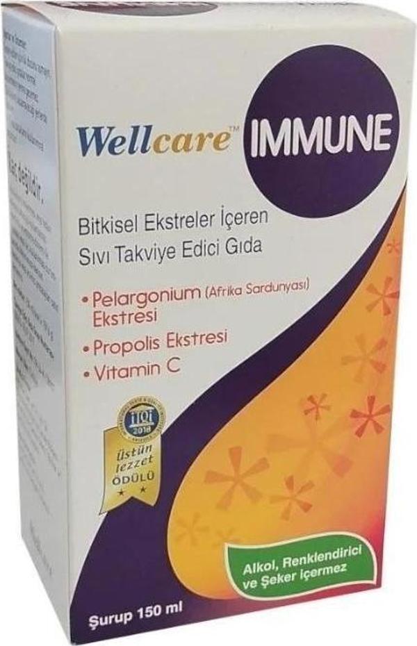 Immune Bitkisel Ekstreler İçeren Sıvı Takviye Edici Gıda 150ml - Image 1