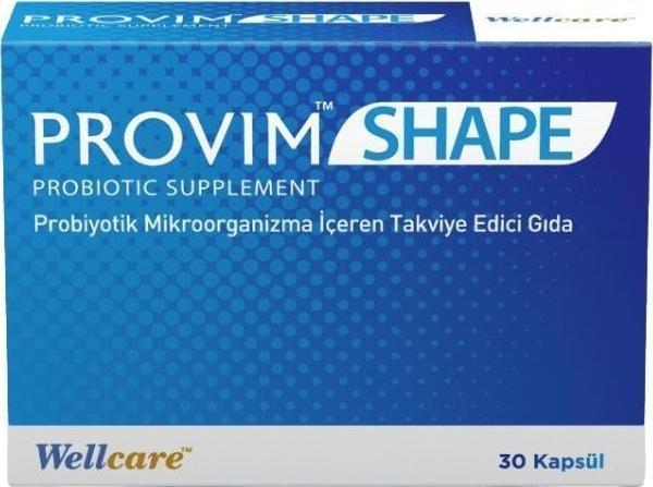 Provim Shape Probiyotik Mikroorganizma İçeren Takviye Edici Gıda 30 Kapsül - Image 1