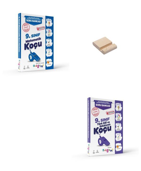 ORİGAMİ 9. Sınıf Matematik ve Edebiyat Soru Bankası + Telefon Standı - Tammat  Yayıncılık - Image 1