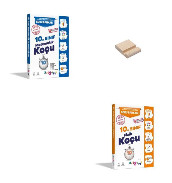 ORİGAMİ 10. Sınıf Matematik ve Fizik Soru Bankası + Telefon Standı - Tammat  Yayıncılık - Image 1
