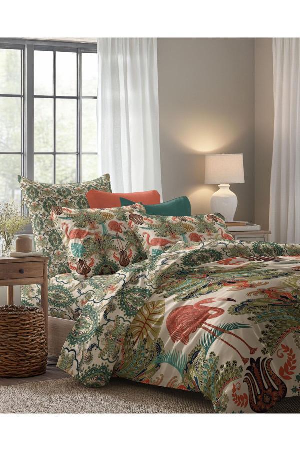 Helen George Olina Çift Kişilik Nevresim Takımı - Image 1