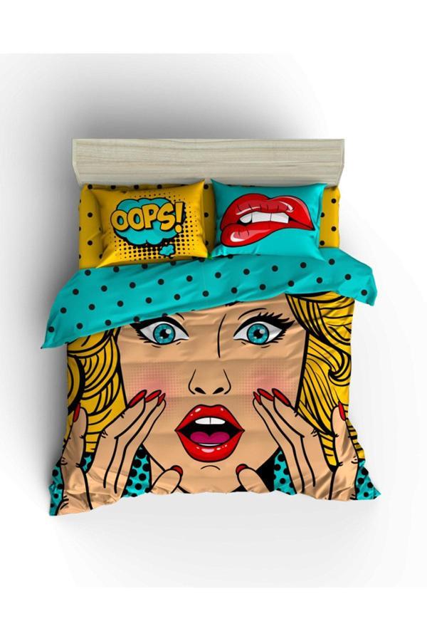 Helen George Oops Genç Nevresim Takımı - Image 1