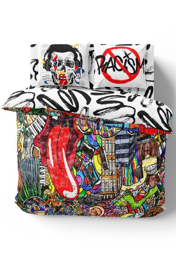 Helen George No Name Çift Kişilik Nevresim Takımı - Image 1