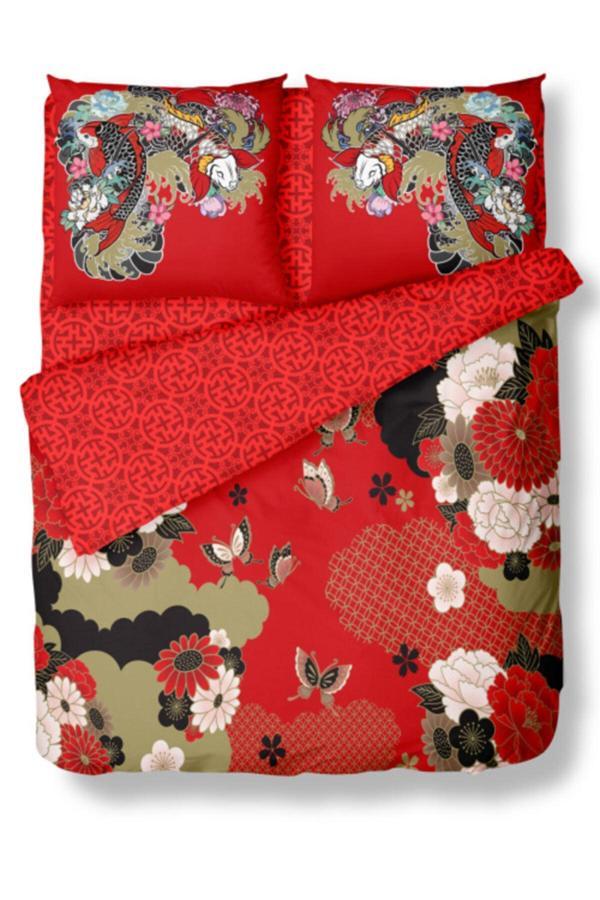 Helen George Yukata Çift Kişilik Nevresim Takımı - Image 1