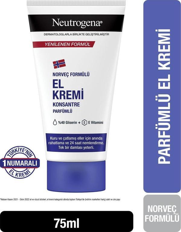 Neutrogena Norveç Formülü El Kremi Parfümlü 75 Ml - Image 1
