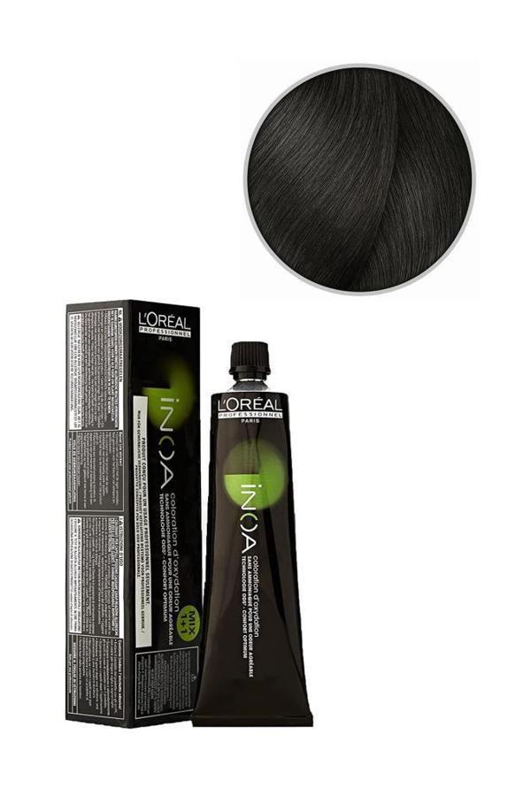 Loreal Professionnel Inoa 5.17 Açık Kahve Küllü Bej 60 gr Saç Boyası - Image 1