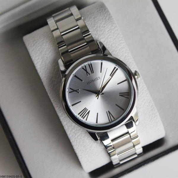 Homies HM15943S-01-1 Çelik kordonlu  Kadın Kol Saati - Image 1