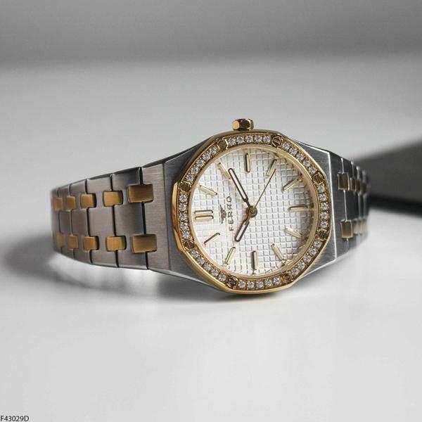 Ferro F43029D Çelik Kordonlu Kadın Kol Saati - Image 1