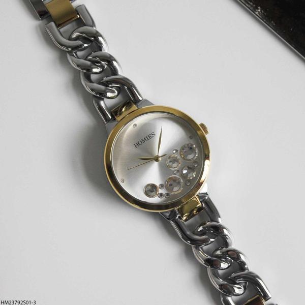Homies HM23792S01-3 Çelik kordonlu Kadın Kol Saati - Image 1