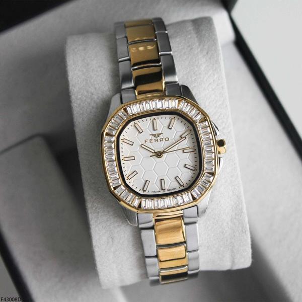 Ferro F43008D Çelik Kordonlu Kadın Kol Saati - Image 1