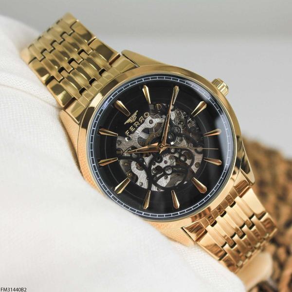 Ferro FM31440B2 Çelik Kordonlu Otomatik Erkek Kol Saati - Image 1