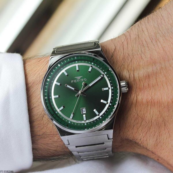 Ferro F11592A6 Çelik Kordonlu Erkek Kol Saati - Image 1