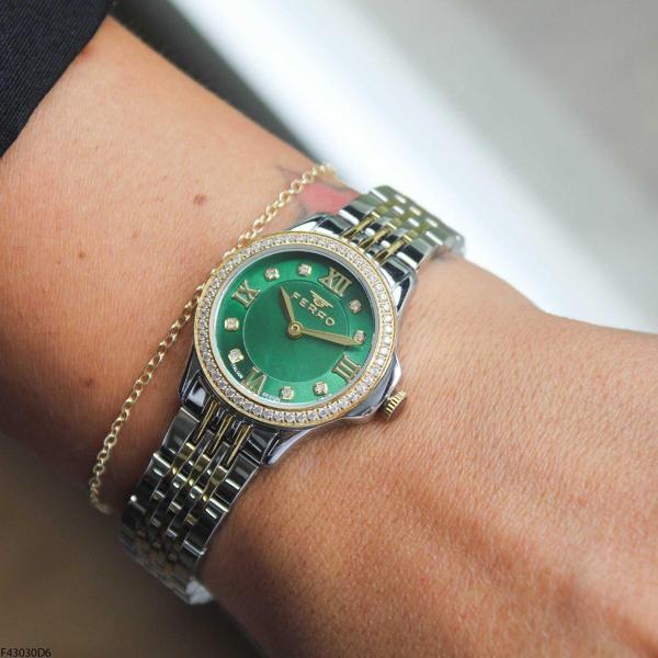 Ferro F43030D6 Çelik Kordonlu Kadın Kol Saati - Image 1