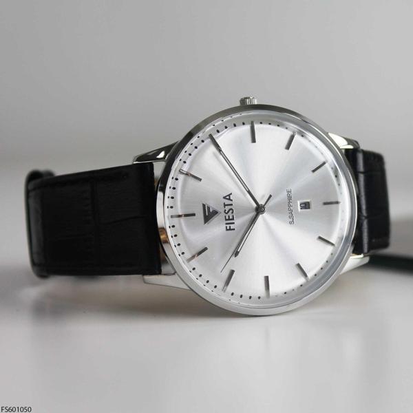 Fiesta FS601050 Deri Kordonlu Erkek Kol Saati - Image 1