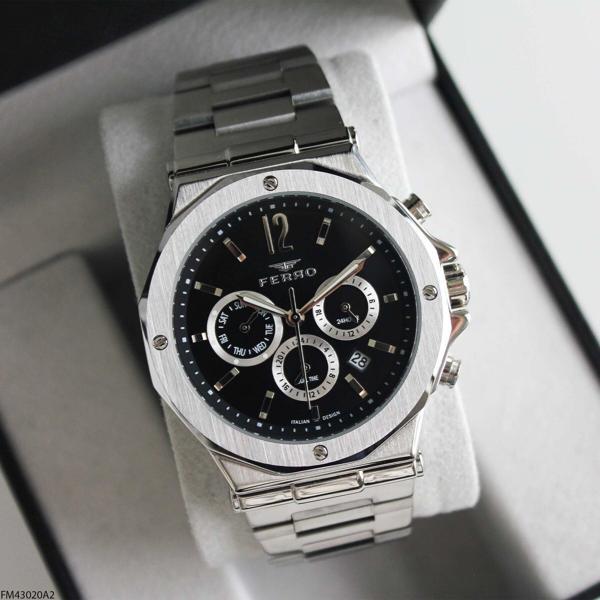 Ferro FM43020A2 Çelik Kordonlu Erkek Kol Saati - Image 1