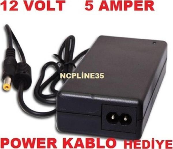 Ncpline Lcd Led Mönitör Adaptörü 12 Volt 5 Amper 12V 5 Ah - Image 1