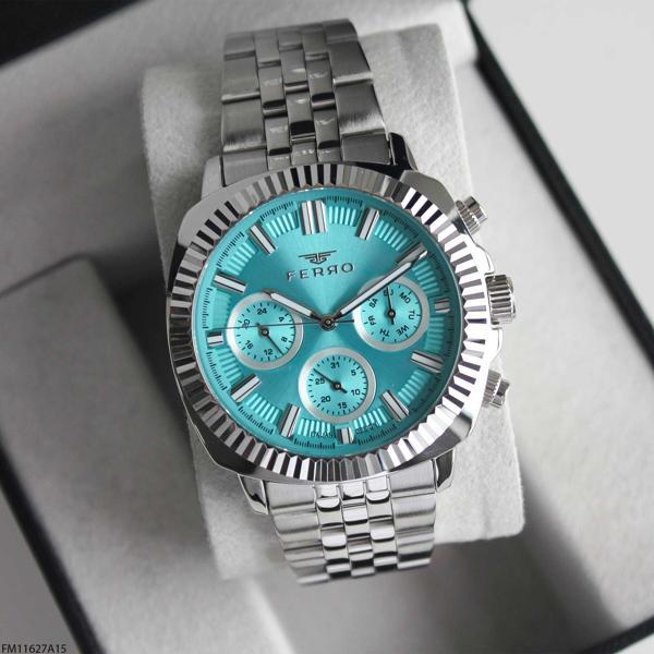 Ferro FM11627A15 Çelik Kordonlu Erkek Kol Saati - Image 1