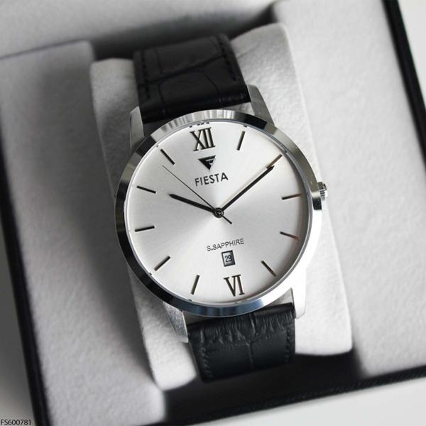 Fiesta FS600781 Deri Kordonlu Erkek Kol Saati - Image 1
