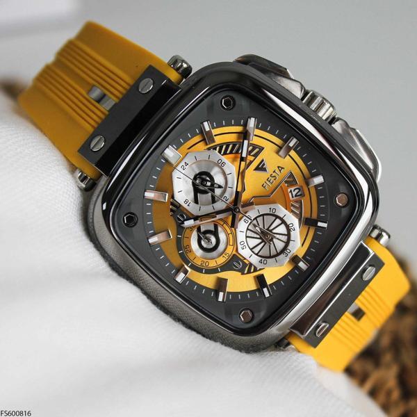 Fiesta FS600816 Silikon Kordonlu Erkek Kol Saati - Image 1