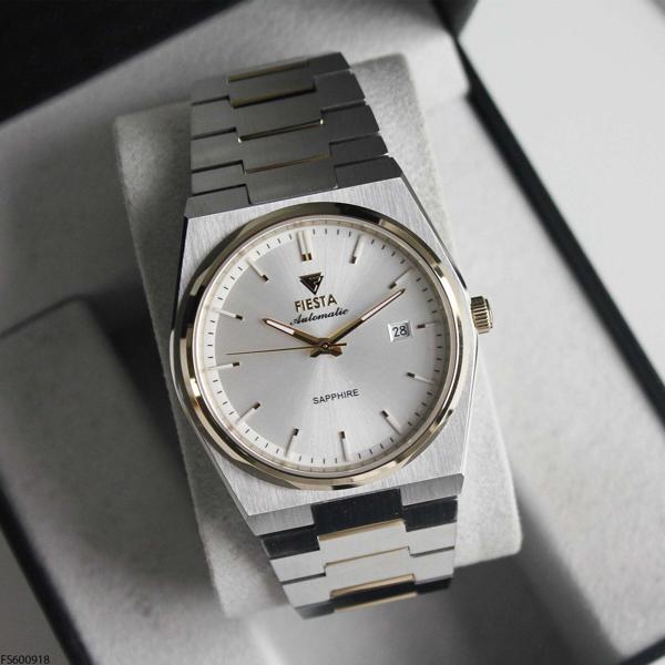 Fiesta FS600918 Çelik Kordonlu Otomatik Erkek Kol Saati - Image 1