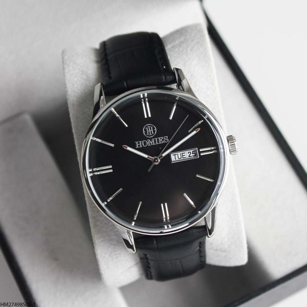 Homies HM27498S01-1 Deri Kordonlu Erkek Kol Saati - Image 1