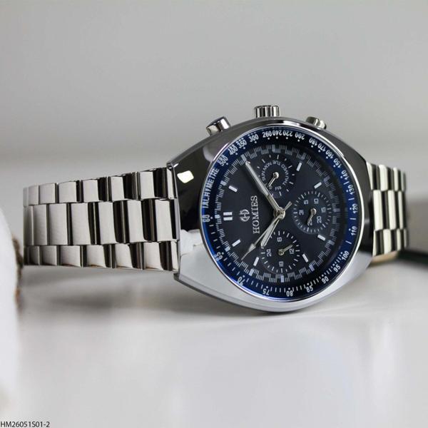 Homies HM26051S01-2 Çelik Kordonlu Erkek Kol Saati - Image 1