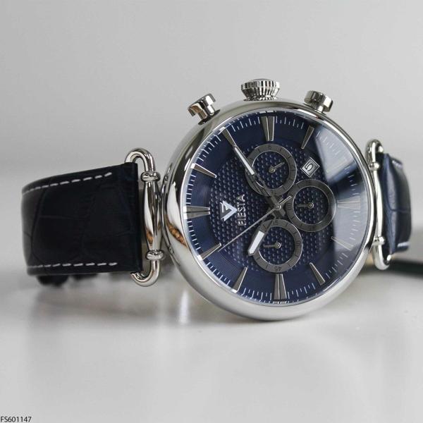 Fiesta FS601147 Deri Kordonlu Erkek Kol Saati - Image 1