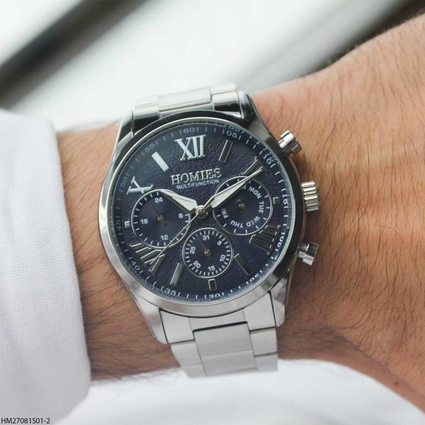 Homies HM27081S01-2 Çelik Kordonlu Erkek Kol Saati - Image 1