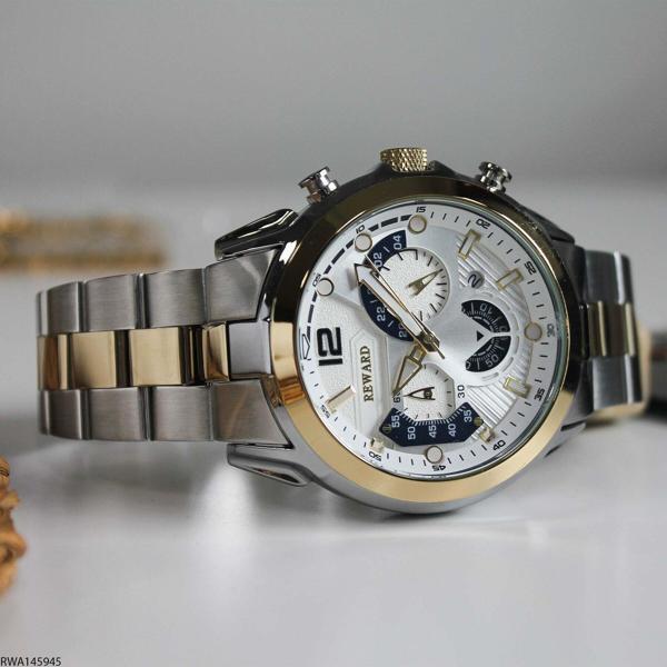 Reward RWA145945 Çelik Kordonlu Erkek Kol Saati - Image 1