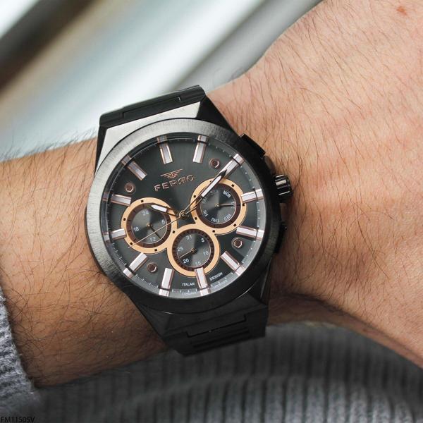 Ferro FM11505V Çelik Kordonlu Erkek Kol Saati - Image 1