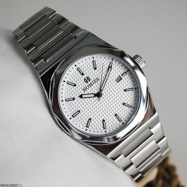 Homies HM26298S01-2 Çelik Kordonlu Erkek Kol Saati - Image 1