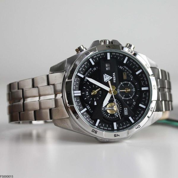 Fiesta FS000015 Çelik Kordonlu Erkek Kol Saati - Image 1