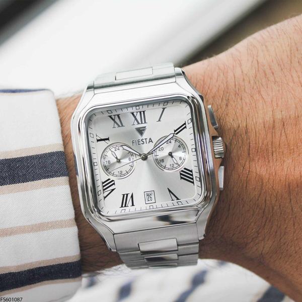 Fiesta FS601087 Çelik Kordonlu Erkek Kol Saati - Image 1