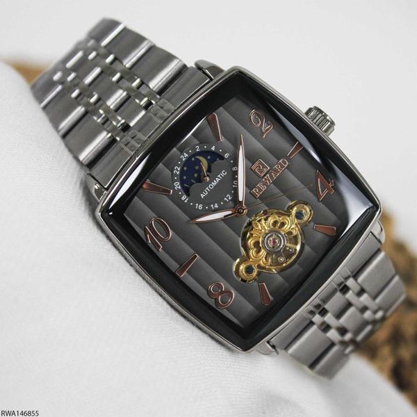 Reward RWA146855 Çelik Kordonlu Otomatik Erkek Kol Saati - Image 1