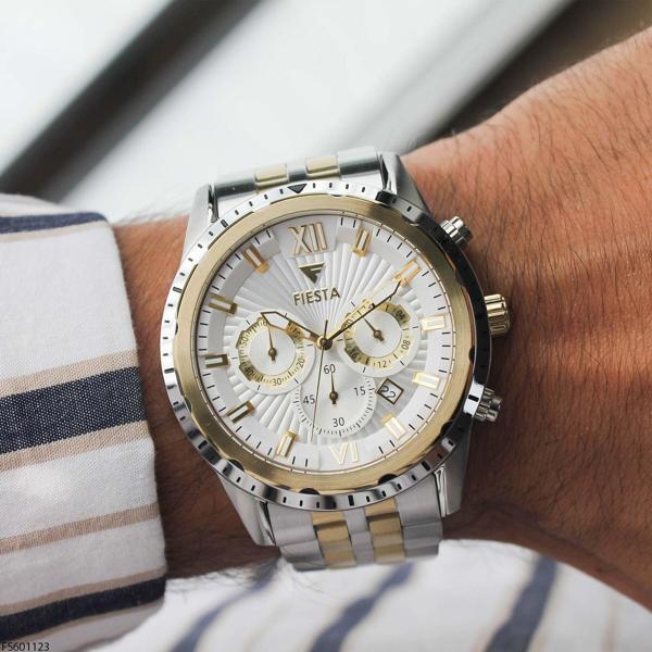 Fiesta FS601123 Çelik Kordonlu Erkek Kol Saati - Image 1