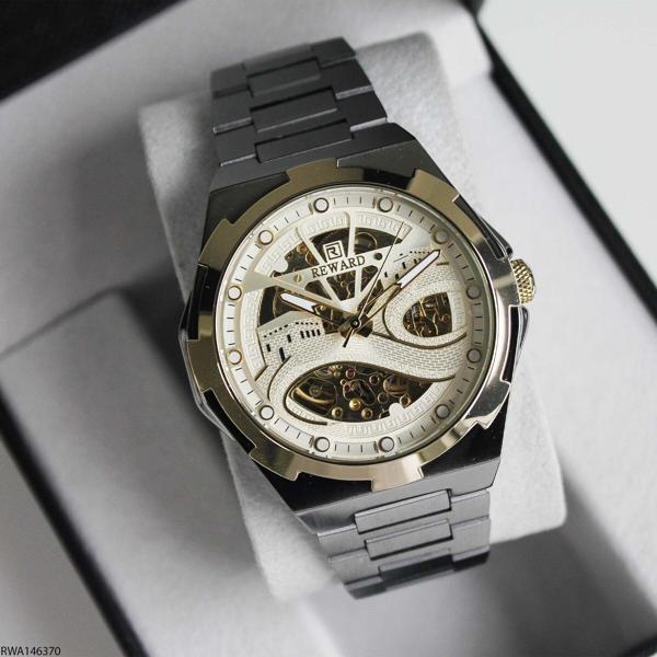 Reward RWA146370 Çelik Kordonlu Otomatik Erkek Kol Saati - Image 1