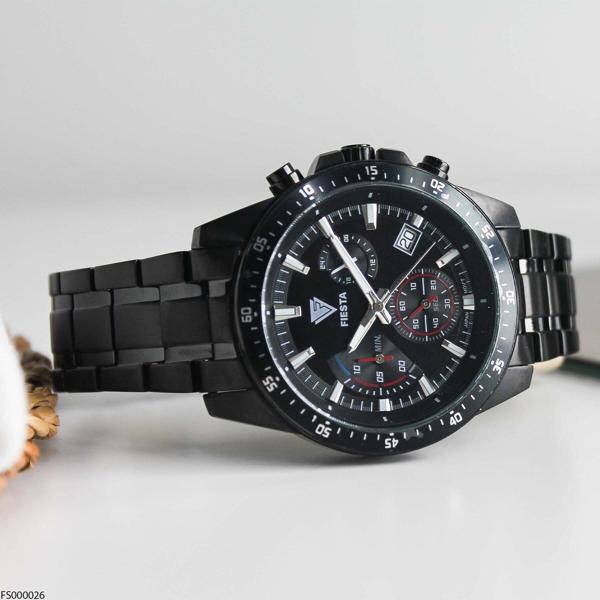 Fiesta FS000026 Çelik Kordonlu Erkek Kol Saati - Image 1
