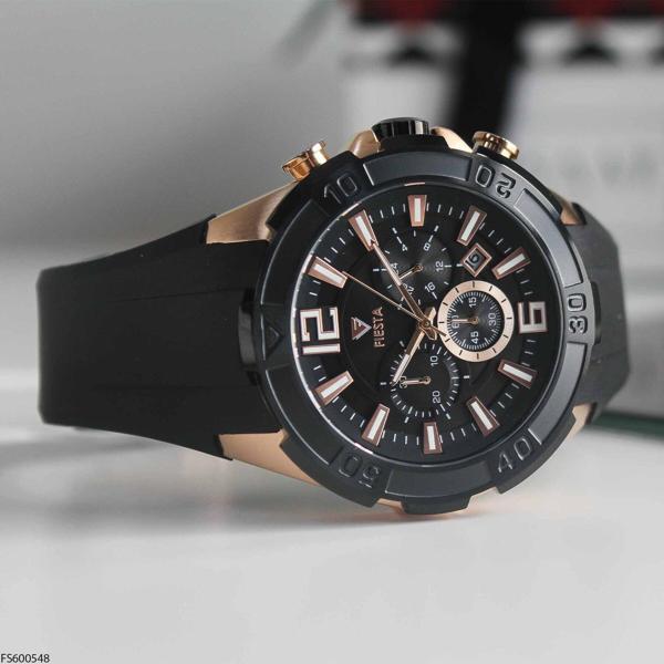 Fiesta FS600548 Silikon Kordonlu Erkek Kol Saati - Image 1